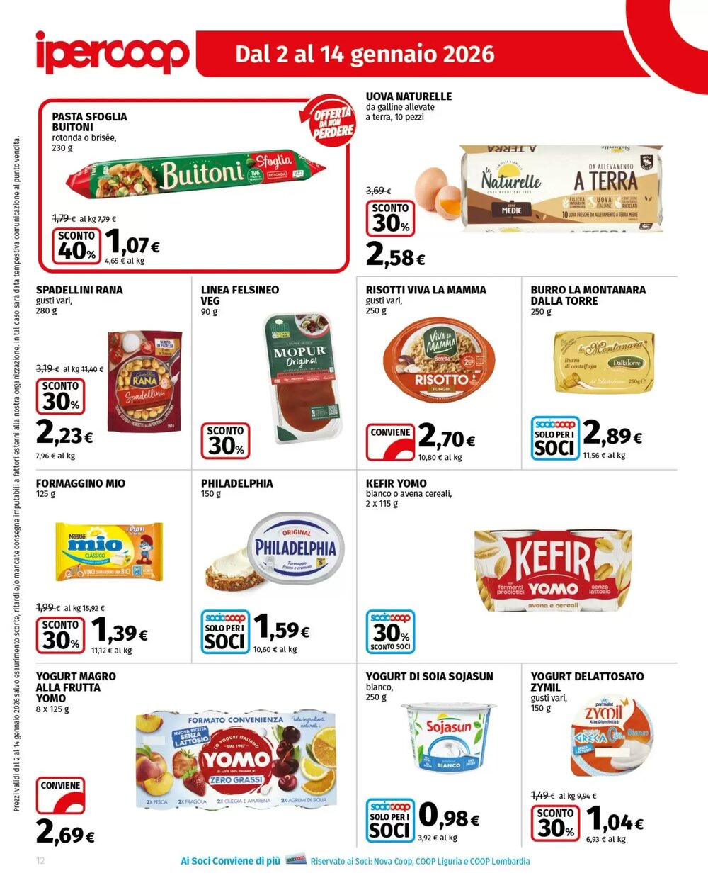 Volantino promozionale Ipercoop  valide dal 02/01/2026 - Pagina 12.