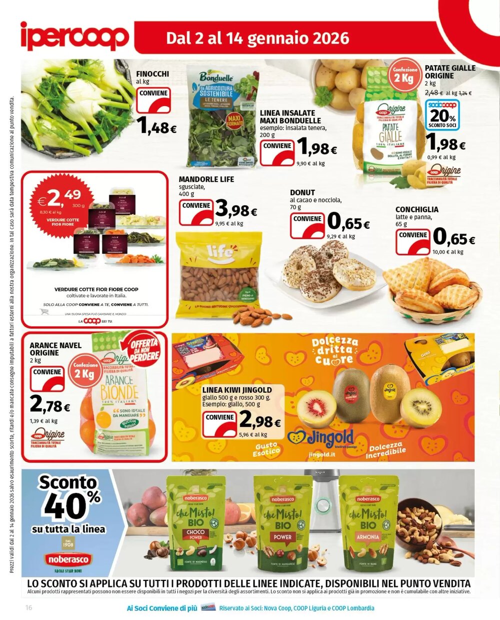 Volantino promozionale Ipercoop  valide dal 02/01/2026 - Pagina 16.