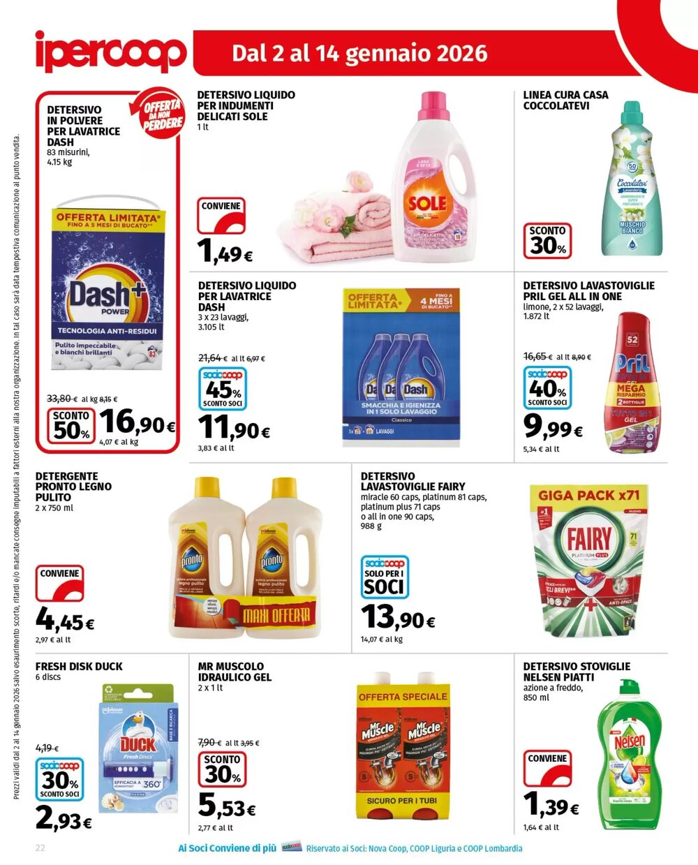 Volantino promozionale Ipercoop  valide dal 02/01/2026 - Pagina 22.