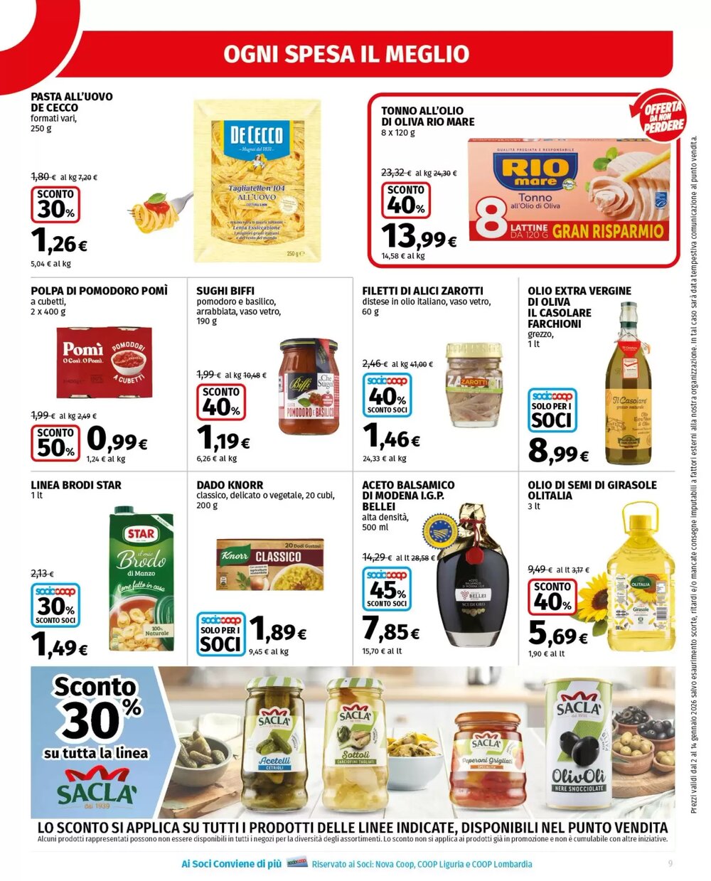 Volantino promozionale Ipercoop  valide dal 02/01/2026 - Pagina 9.