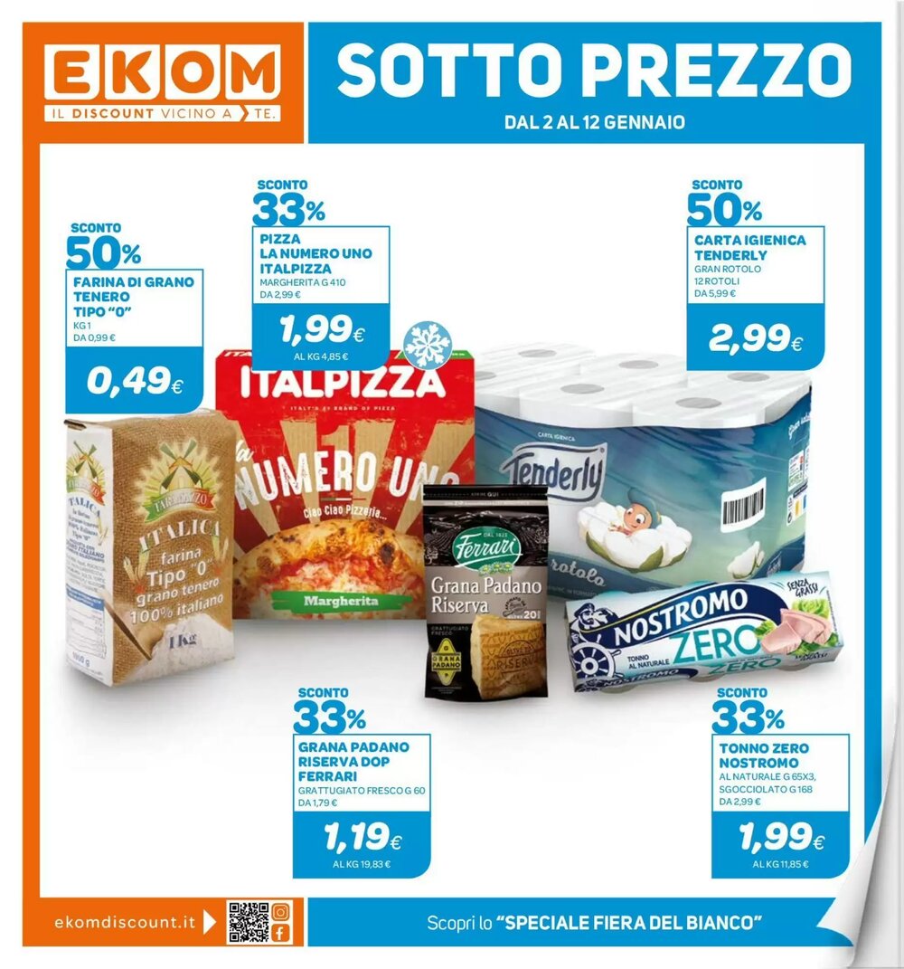 Volantino promozionale Ekom valide dal 02/01/2026 - Pagina 1.