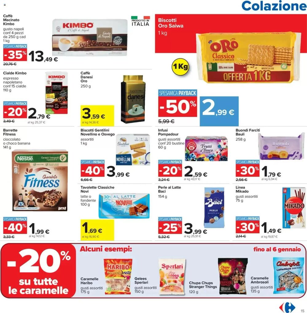 Volantino promozionale Carrefour  valide dal 02/01/2026 - Pagina 15.