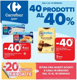 Volantino promozionale Carrefour  valide dal 02/01/2026 - Pagina 1.