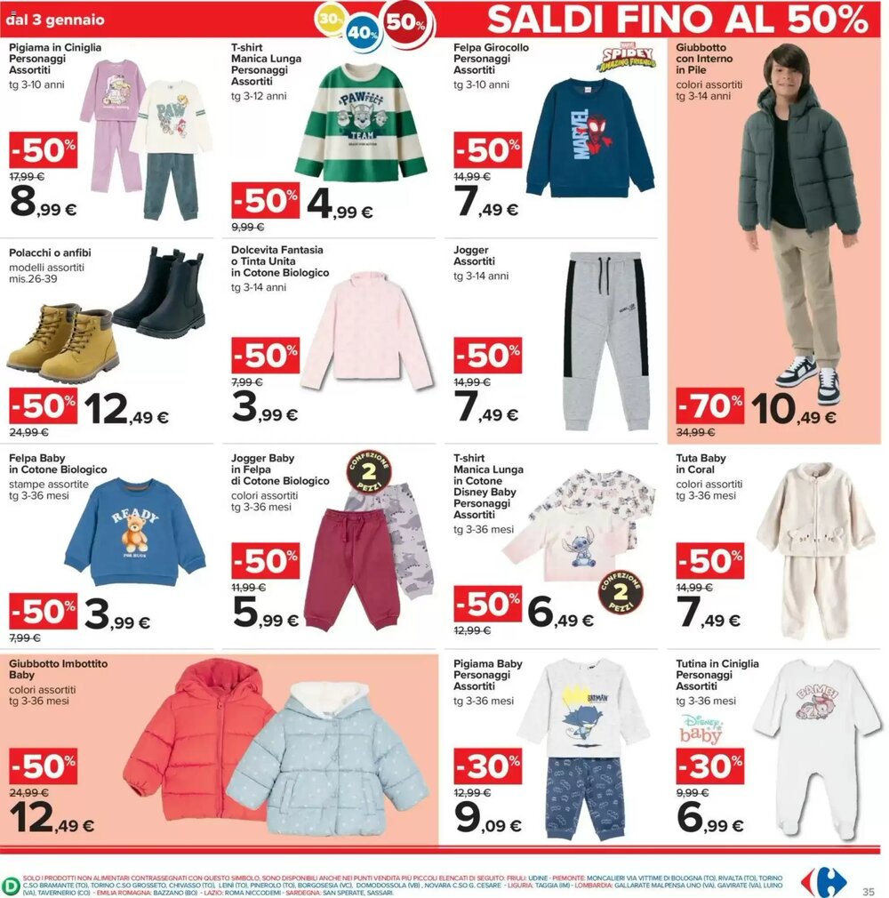 Volantino promozionale Carrefour  valide dal 02/01/2026 - Pagina 35.