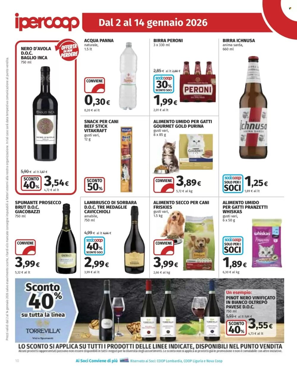 Volantino promozionale Coop  valide dal 02/01/2026 - Pagina 10.