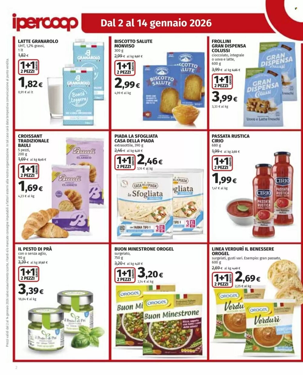 Volantino promozionale Coop  valide dal 02/01/2026 - Pagina 2.