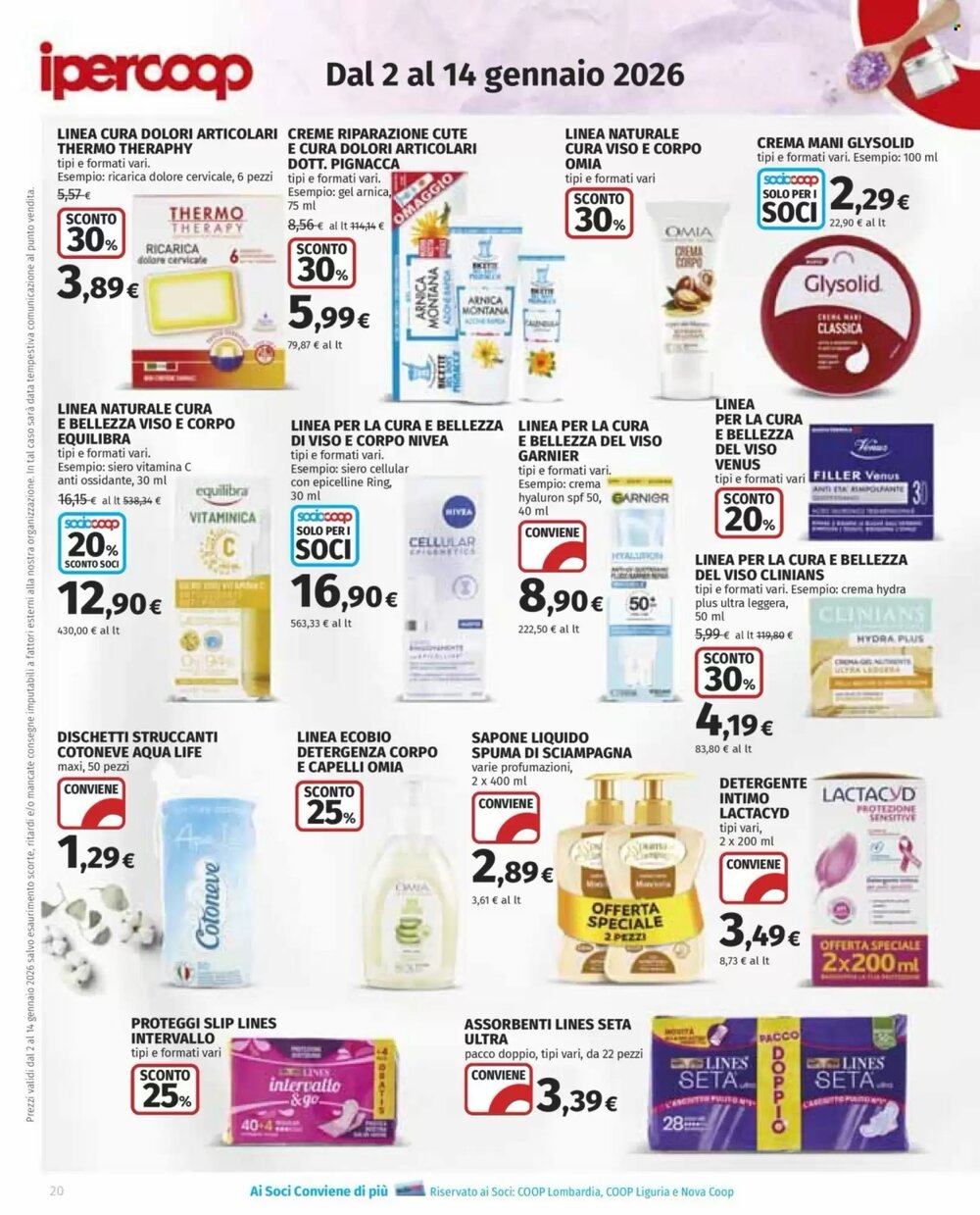 Volantino promozionale Coop  valide dal 02/01/2026 - Pagina 20.
