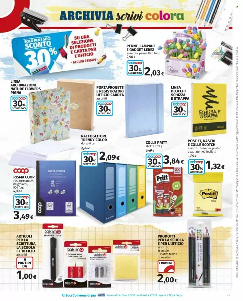 Volantino promozionale Coop  valide dal 02/01/2026 - Pagina 25.