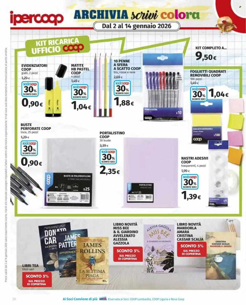 Volantino promozionale Coop  valide dal 02/01/2026 - Pagina 26.