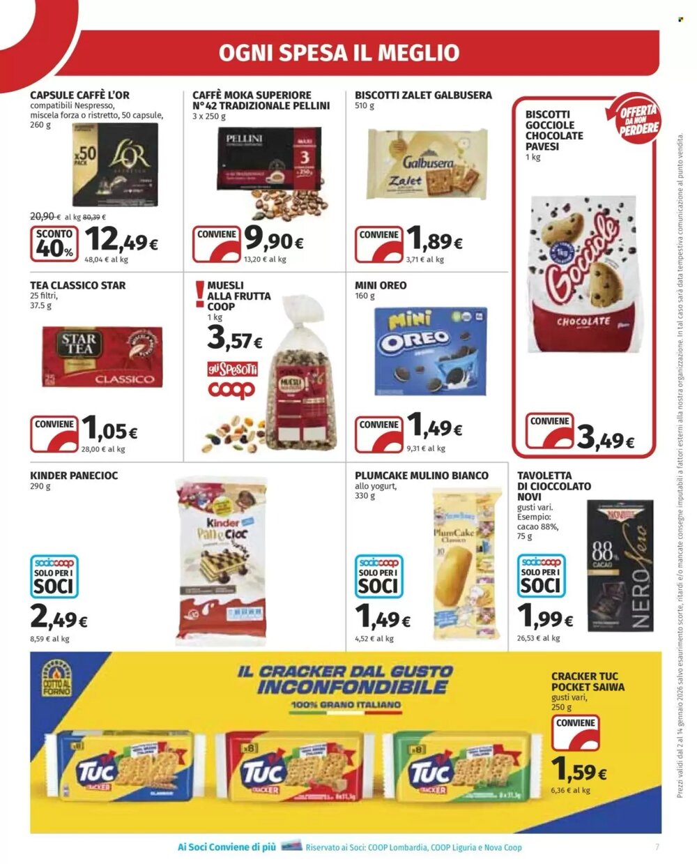 Volantino promozionale Coop  valide dal 02/01/2026 - Pagina 7.