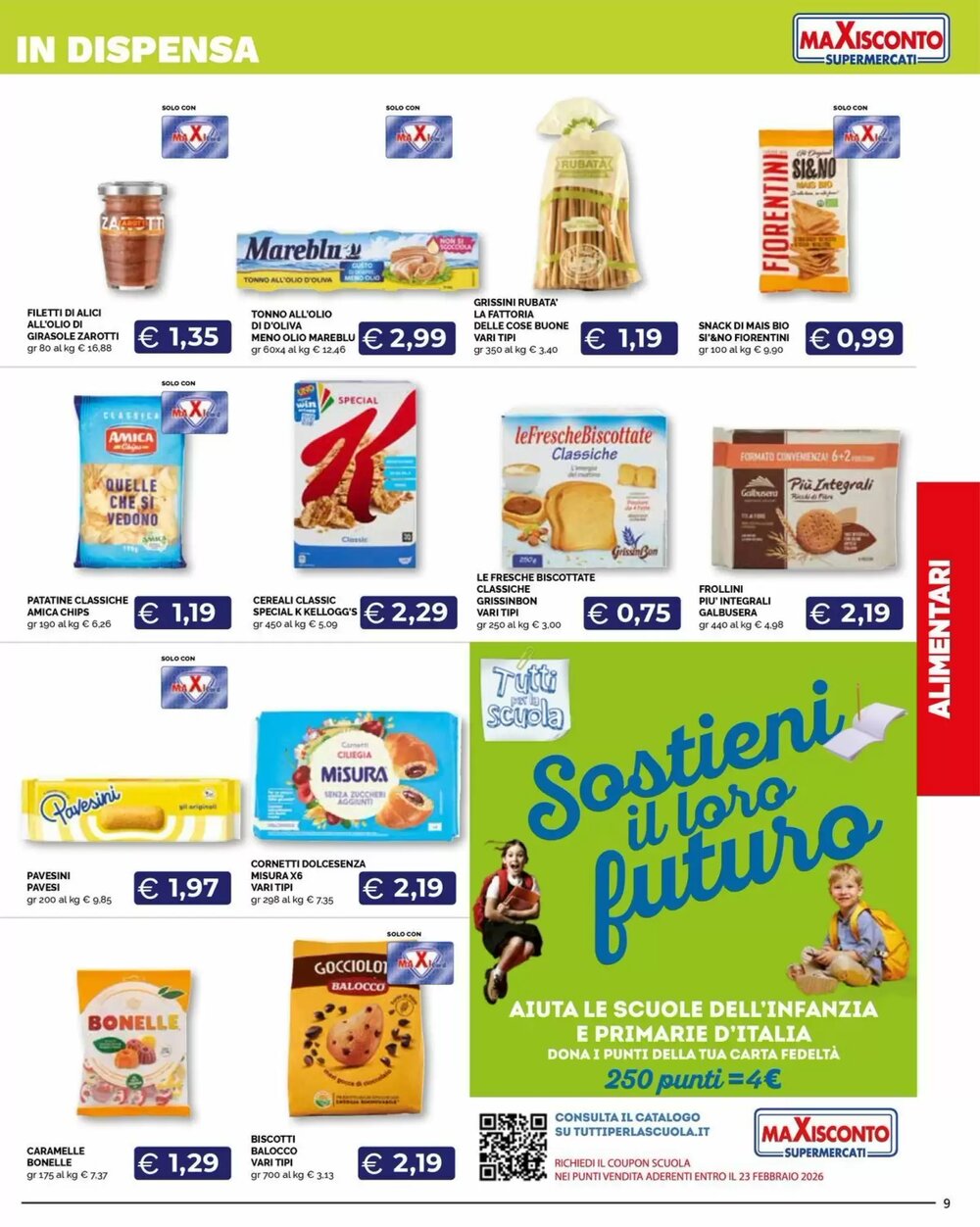 Volantino promozionale Maxisconto valide dal 02/01/2026 - Pagina 9.