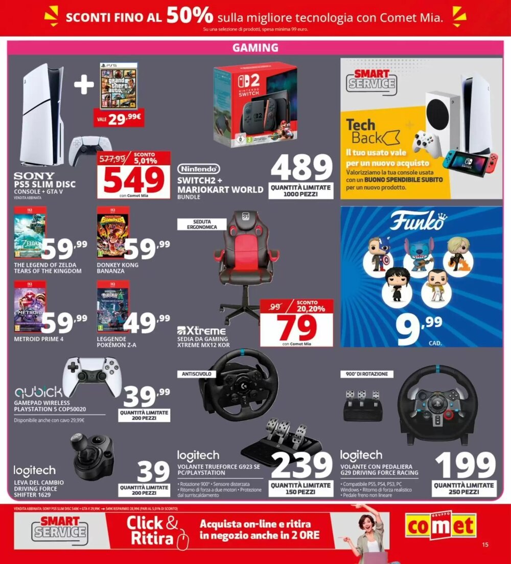 Volantino promozionale Comet  valide dal 02/01/2026 - Pagina 15.