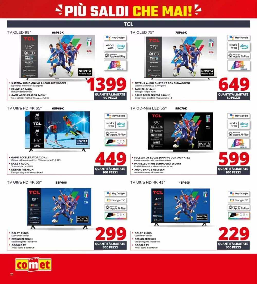 Volantino promozionale Comet  valide dal 02/01/2026 - Pagina 20.