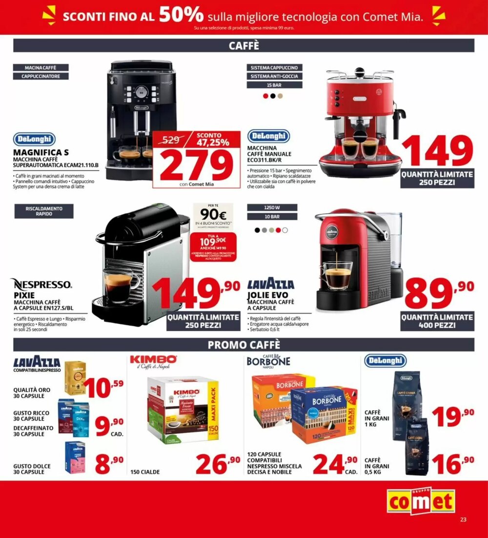 Volantino promozionale Comet  valide dal 02/01/2026 - Pagina 23.
