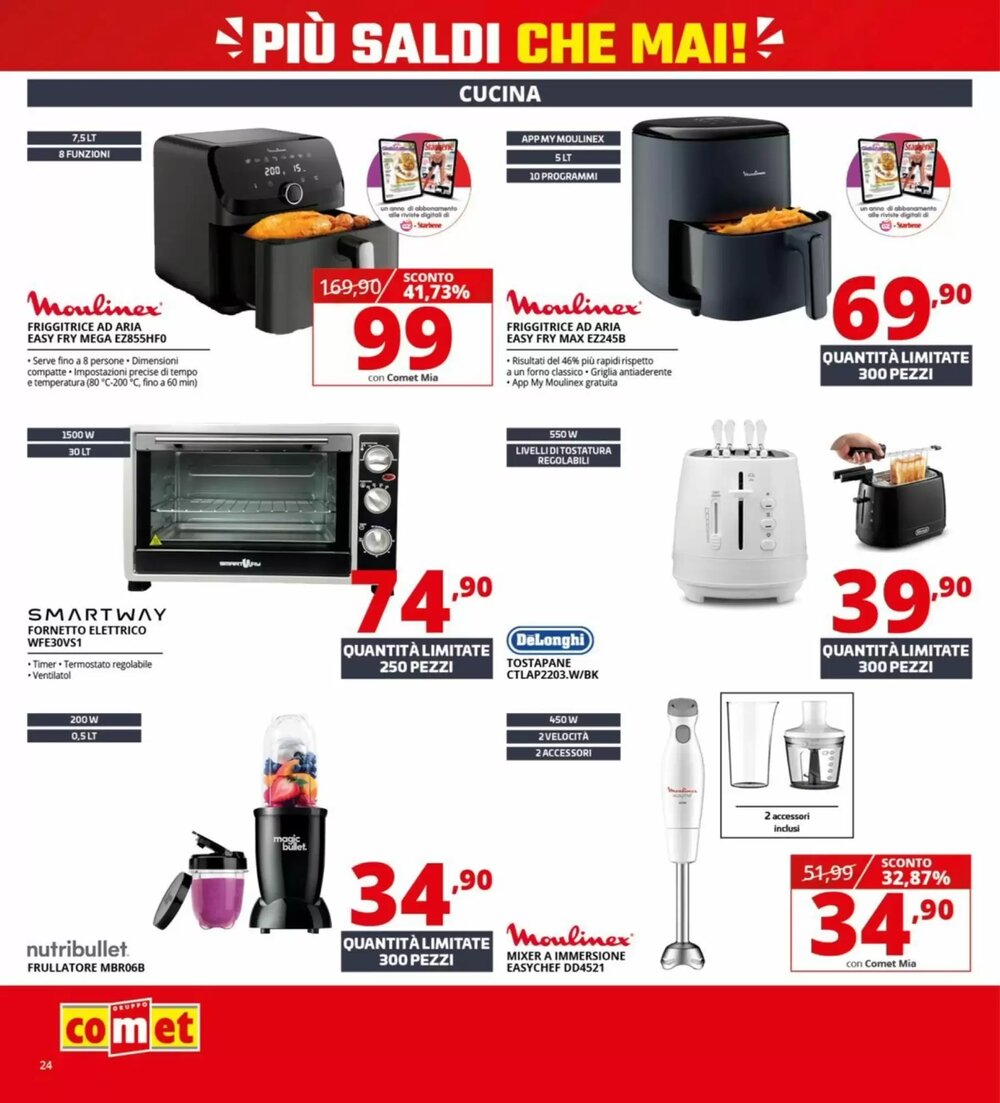 Volantino promozionale Comet  valide dal 02/01/2026 - Pagina 24.