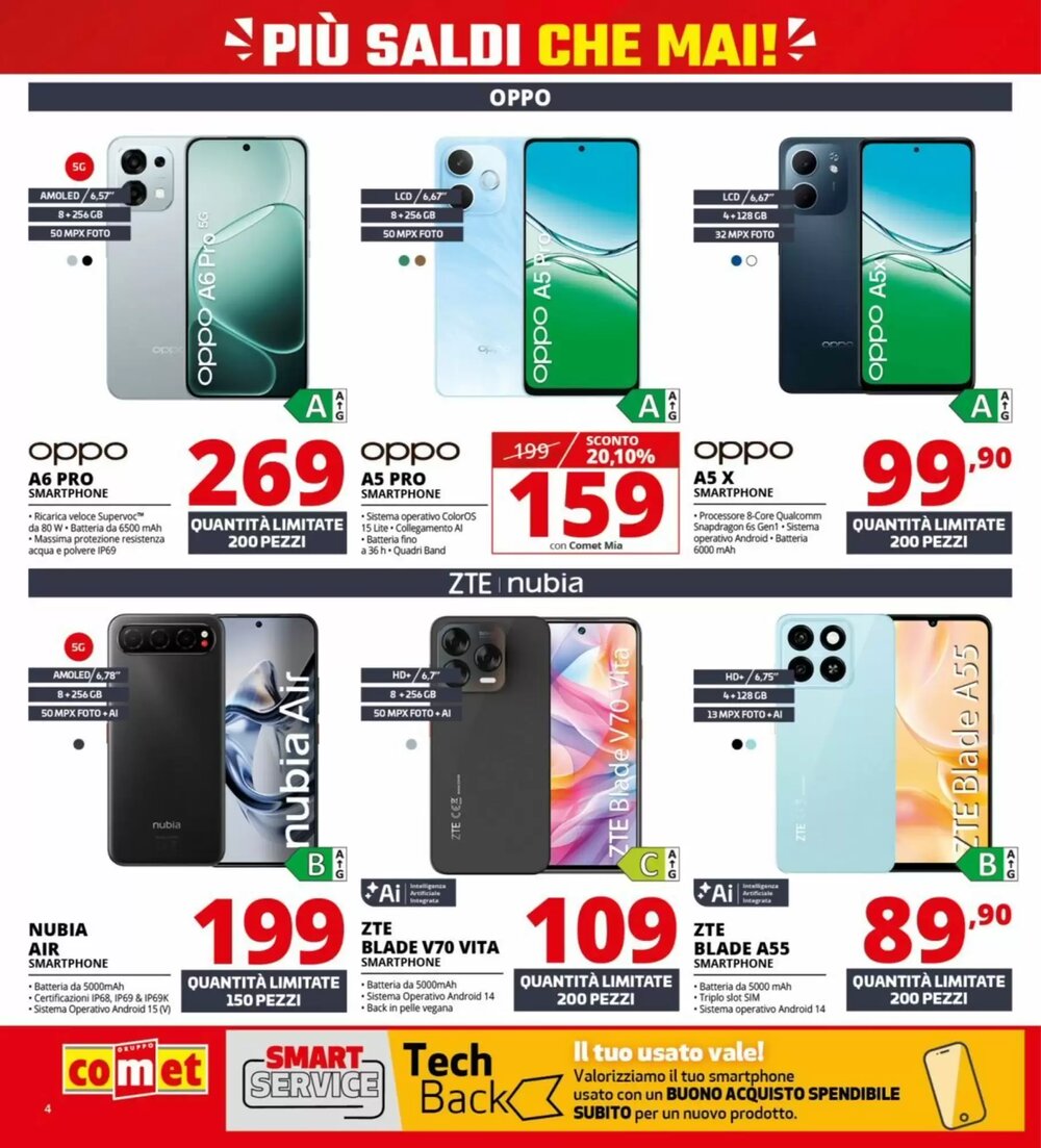 Volantino promozionale Comet  valide dal 02/01/2026 - Pagina 4.