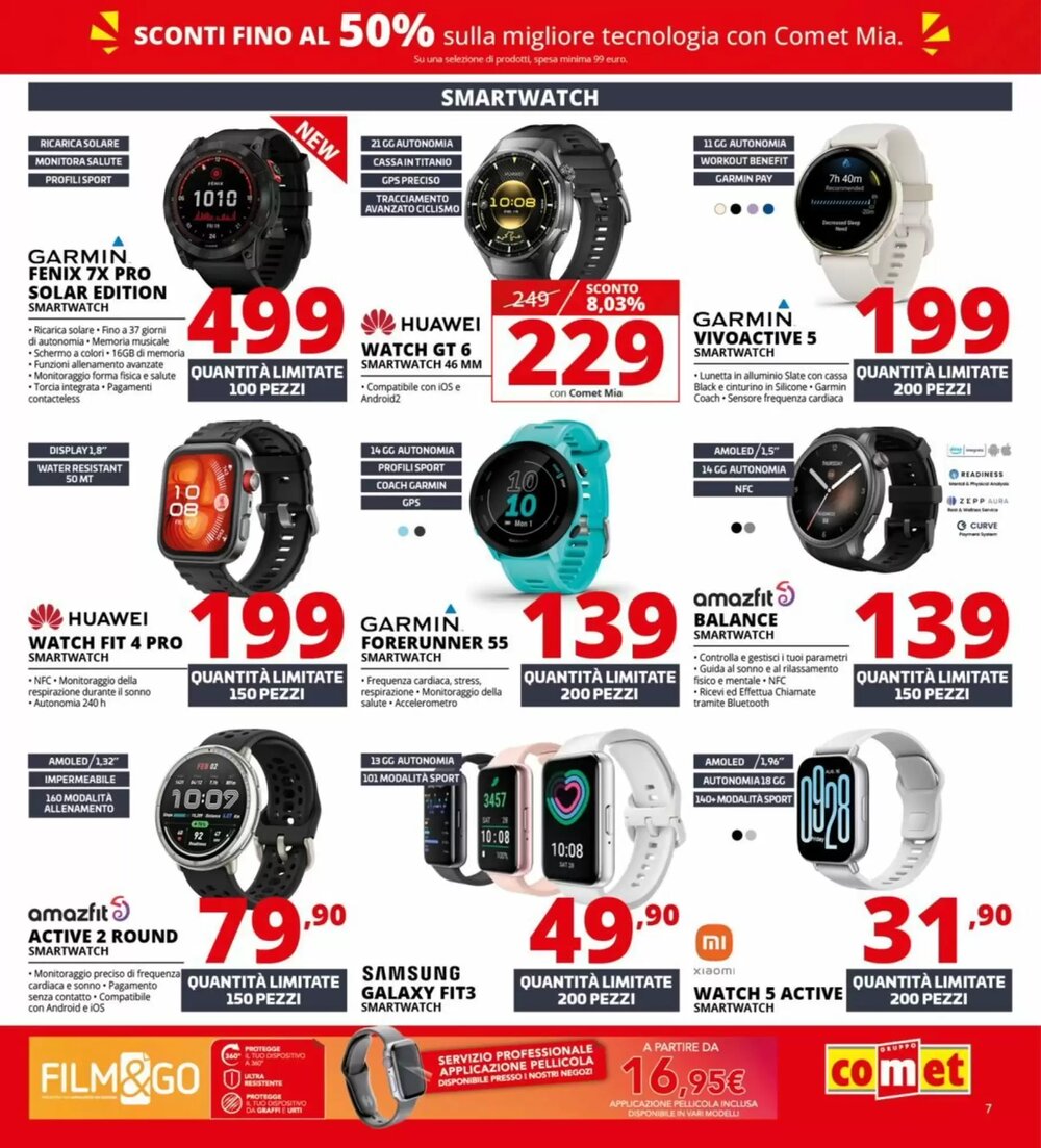 Volantino promozionale Comet  valide dal 02/01/2026 - Pagina 7.