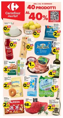 Volantino promozionale Carrefour Market  valide dal 02/01/2026