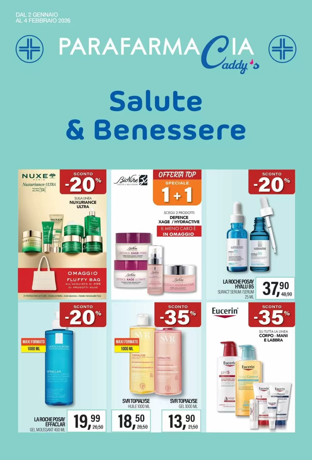 Volantino promozionale Caddy's  valide dal 02/01/2026 - Pagina 1.