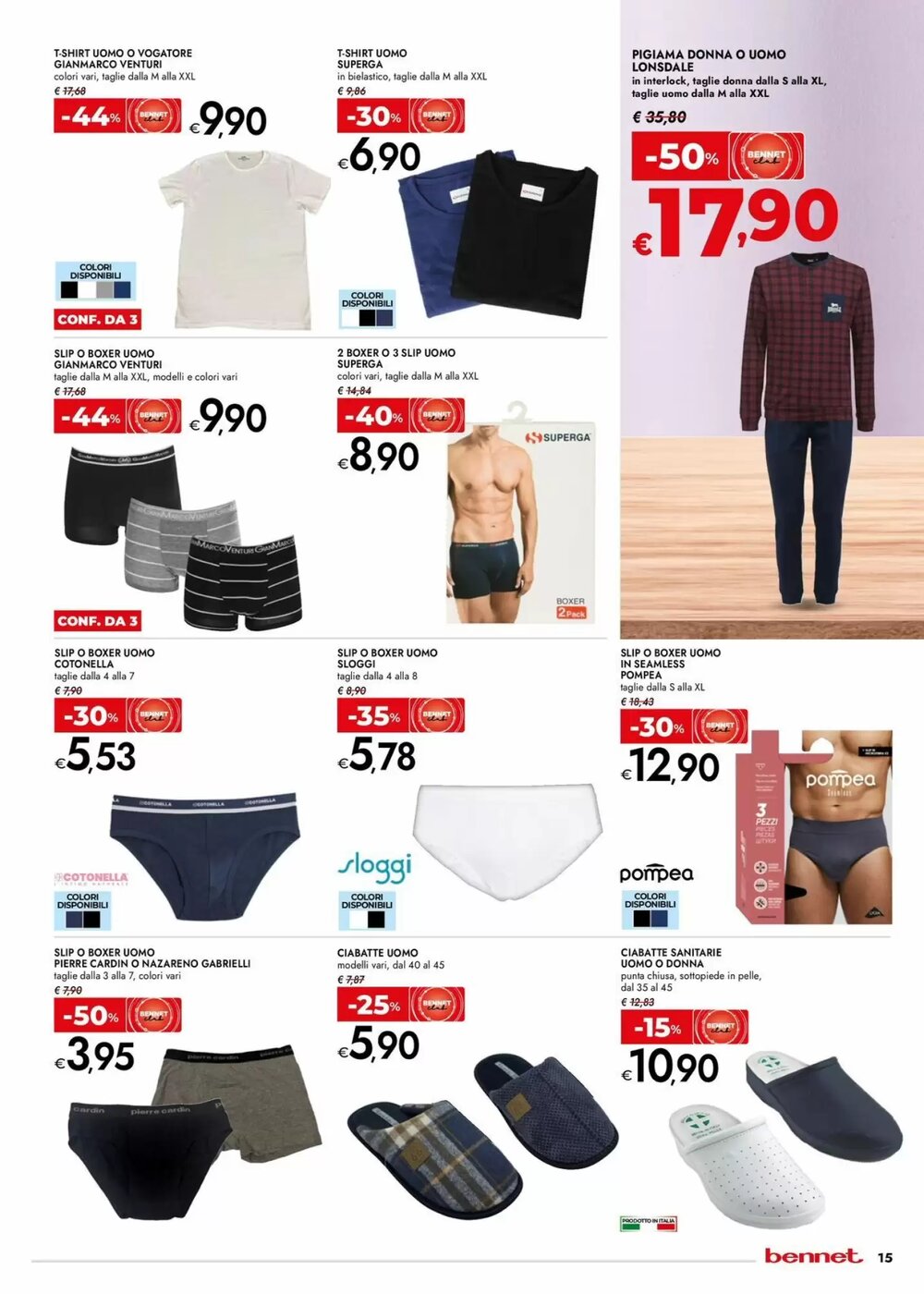 Volantino promozionale Bennet  valide dal 02/01/2026 - Pagina 15.