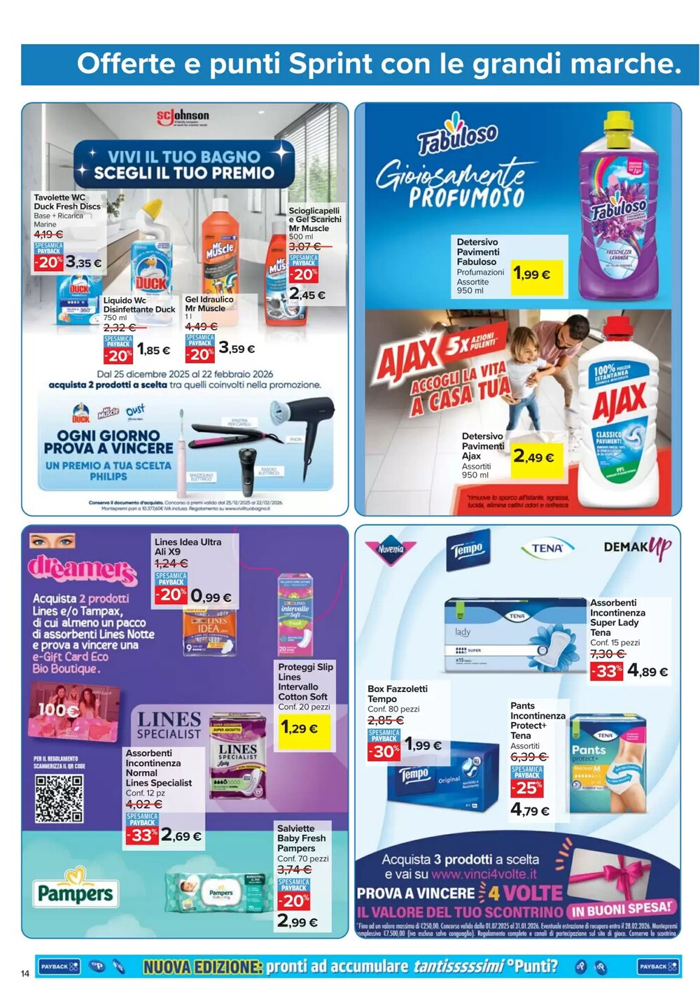 Volantino promozionale Carrefour Market  valide dal 02/01/2026 - Pagina 14.