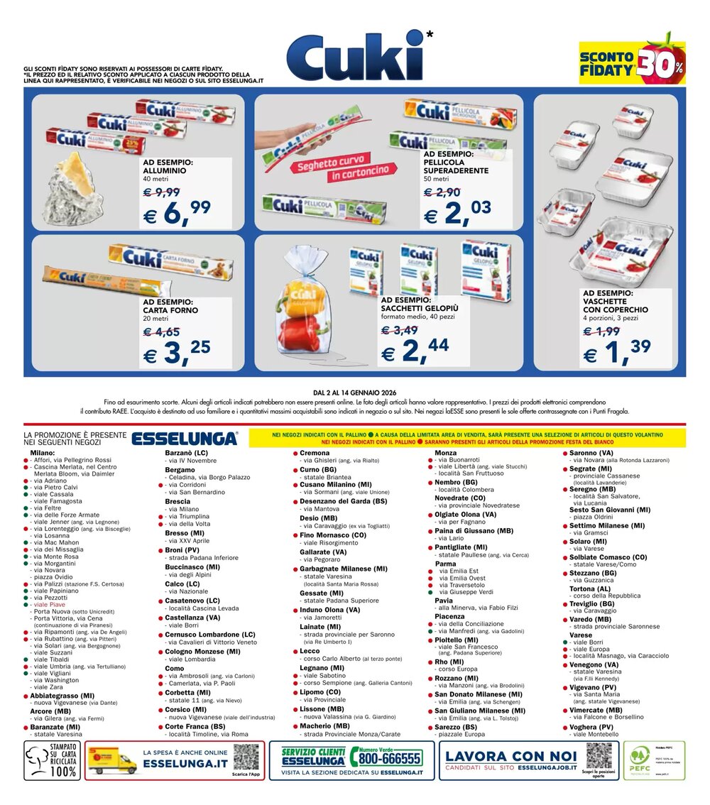 Volantino promozionale Esselunga  valide dal 02/01/2026 - Pagina 25.