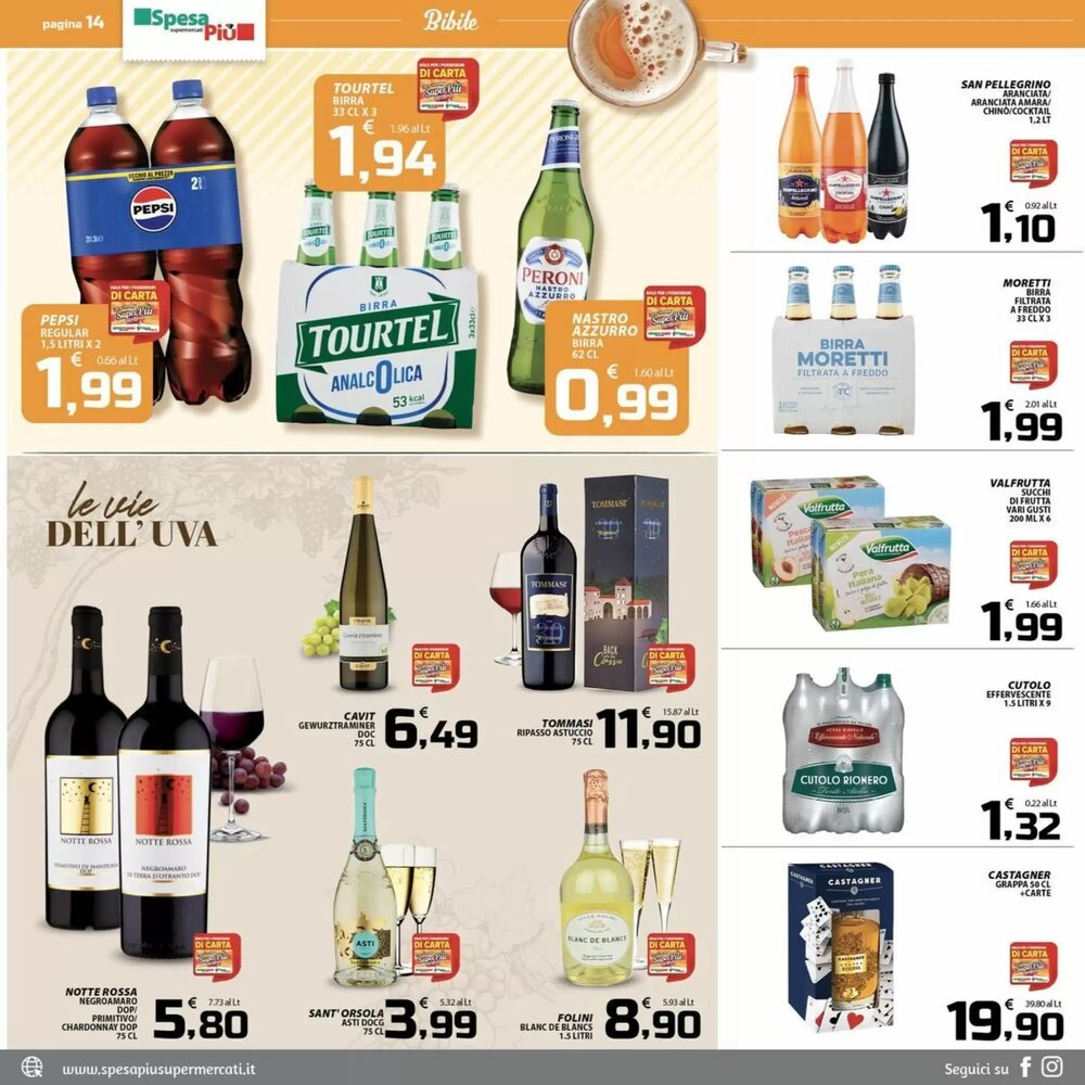 Volantino promozionale SpesaPiù Supermercati  valide dal 02/01/2026 - Pagina 14.