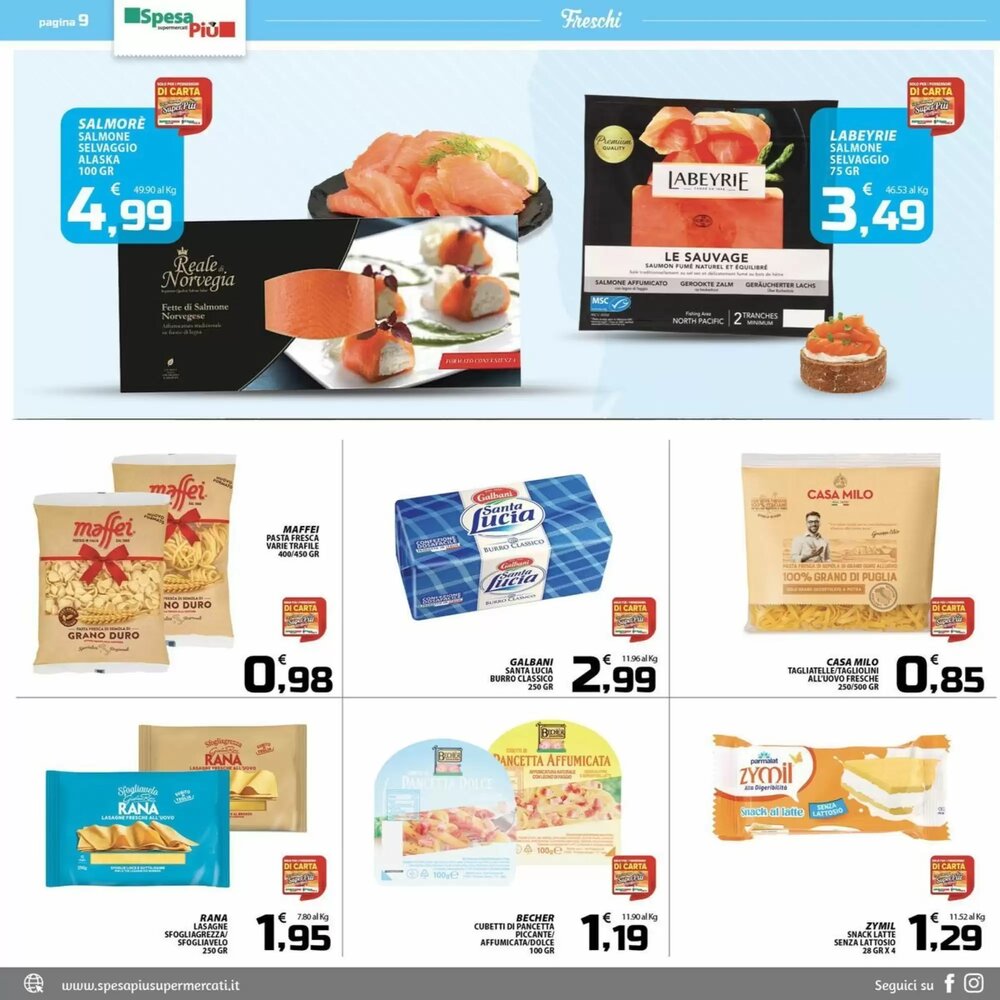 Volantino promozionale SpesaPiù Supermercati  valide dal 02/01/2026 - Pagina 9.