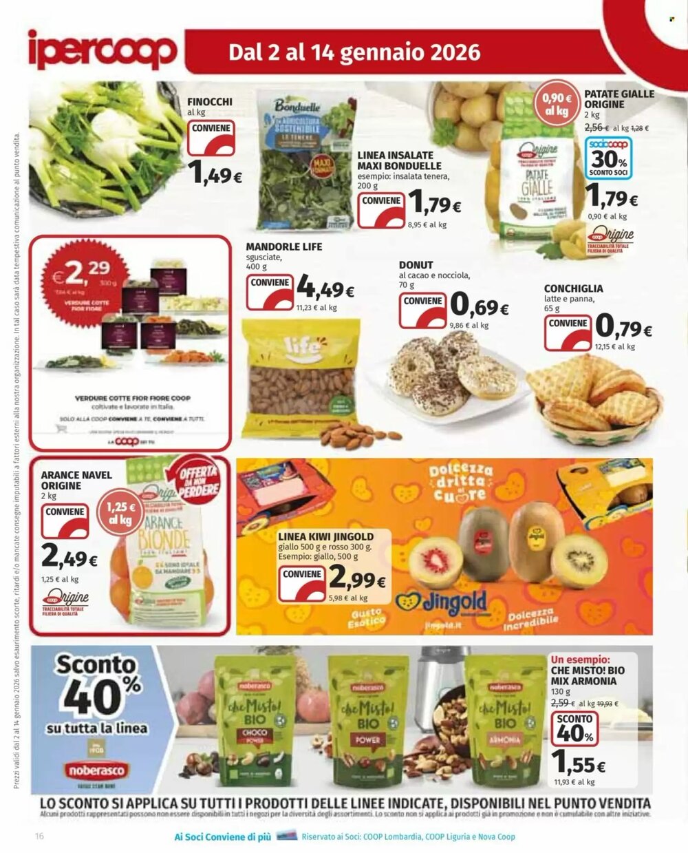 Volantino promozionale Ipercoop  valide dal 02/01/2026 - Pagina 16.