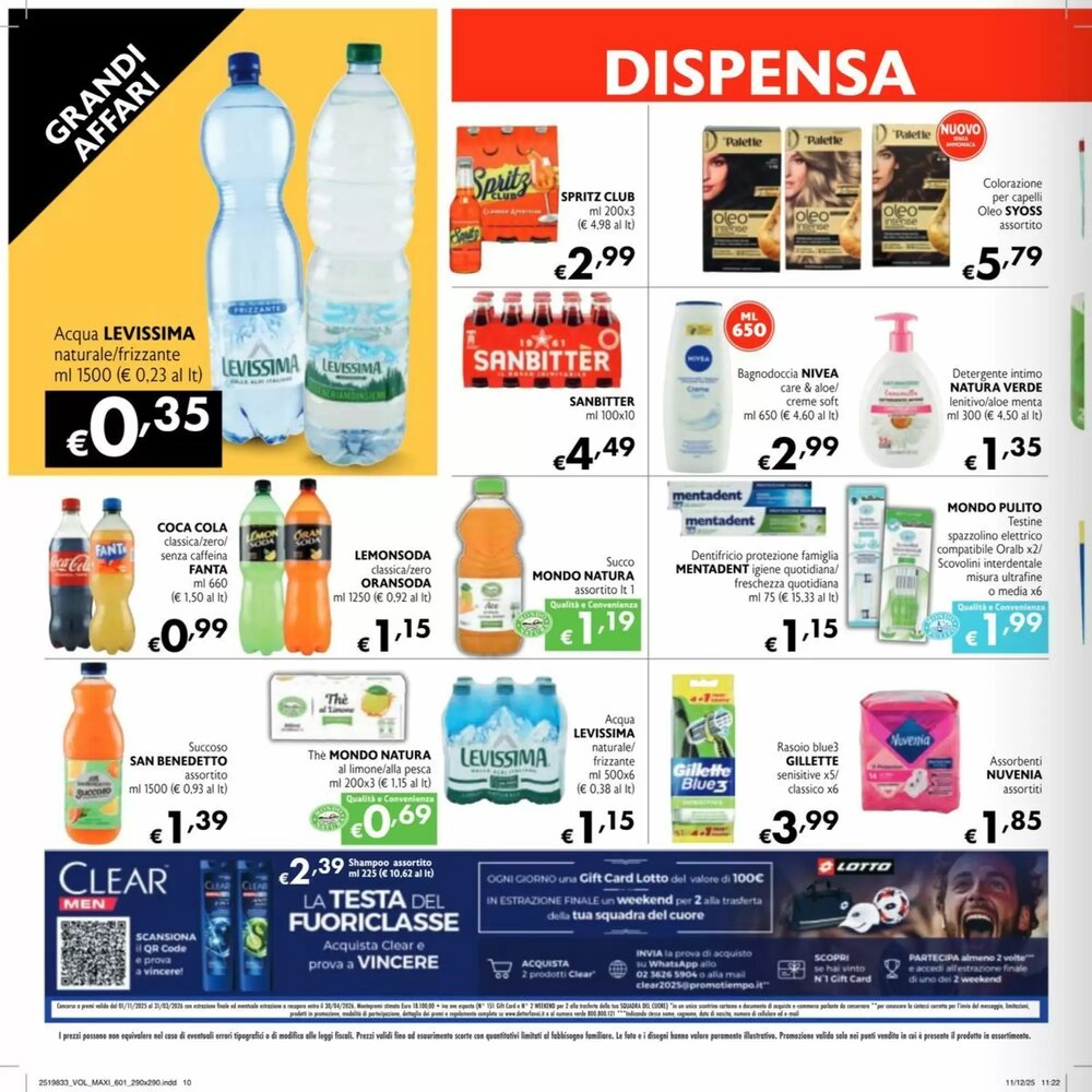 Volantino promozionale SuperW  valide dal 02/01/2026 - Pagina 10.