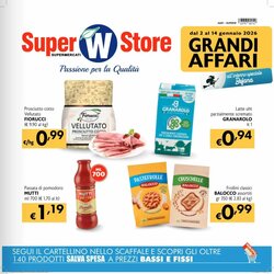 Volantino promozionale SuperW  valide dal 02/01/2026 - Pagina 1.