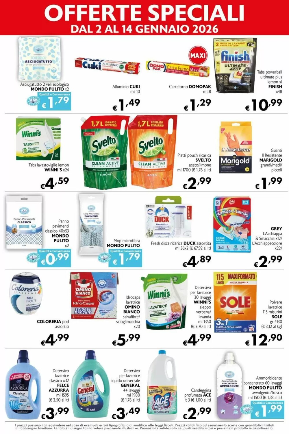 Volantino promozionale Maxi Supermercati  valide dal 02/01/2026 - Pagina 6.