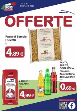 Volantino promozionale Docks Cash&Carry  valide dal 02/01/2026 - Pagina 1.