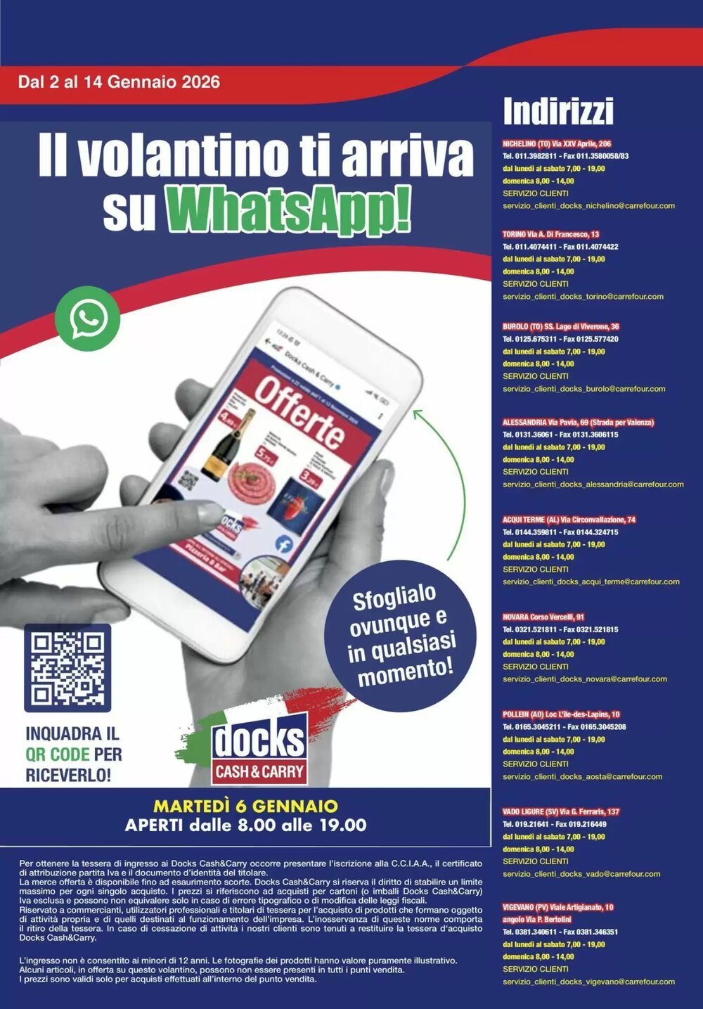 Volantino promozionale Docks Cash&Carry  valide dal 02/01/2026 - Pagina 34.
