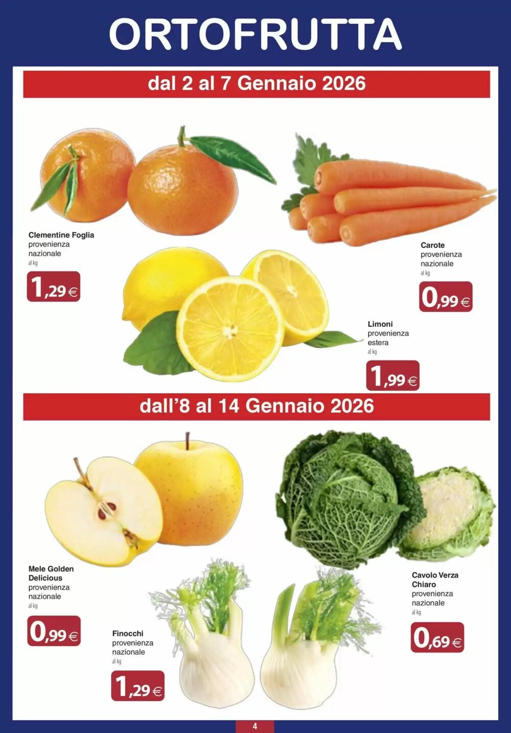 Volantino promozionale Docks Cash&Carry  valide dal 02/01/2026 - Pagina 4.