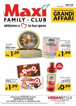Volantino promozionale Maxi Family  valide dal 02/01/2026 - Pagina 1.