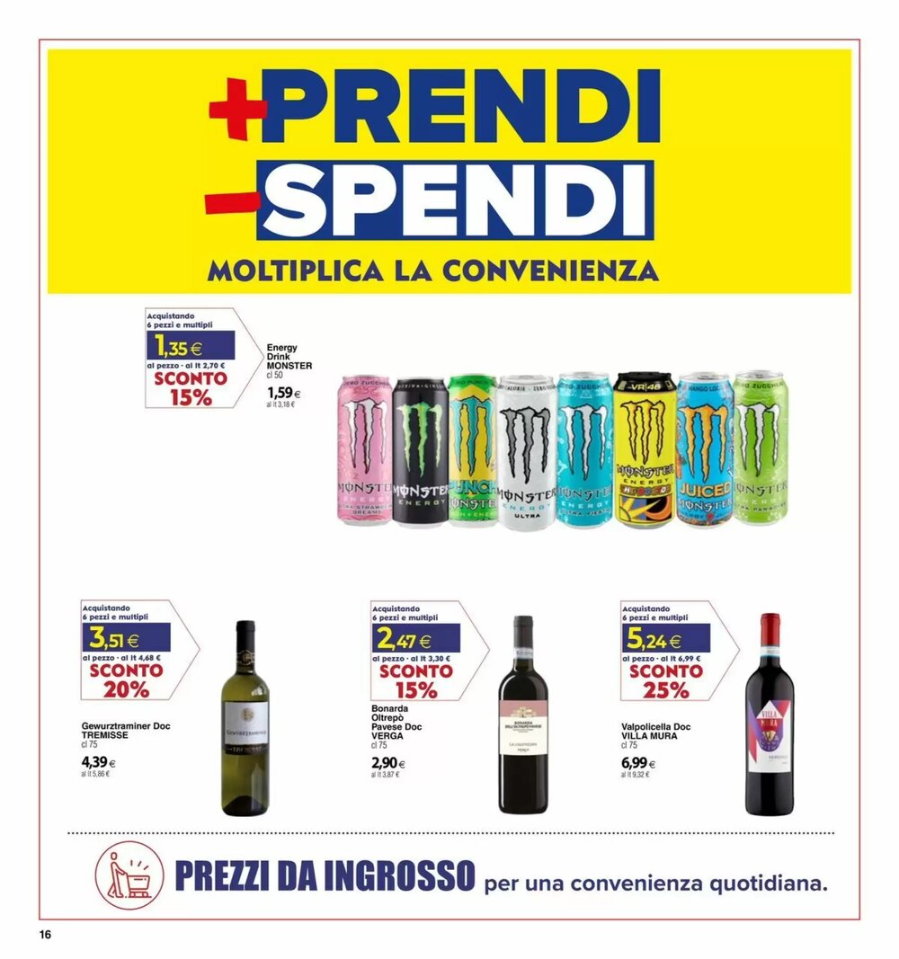 Volantino promozionale Docks Cash&Carry  valide dal 02/01/2026 - Pagina 16.