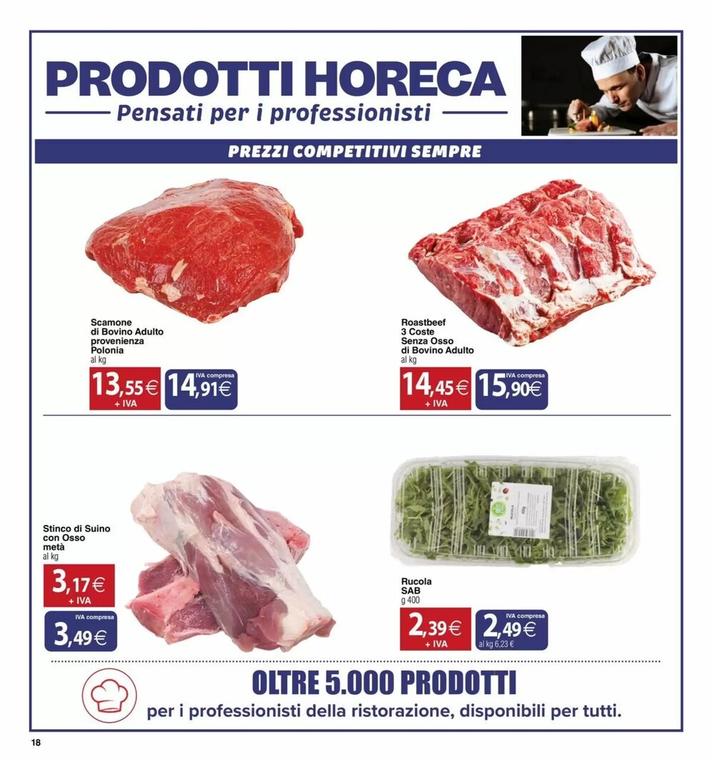 Volantino promozionale Docks Cash&Carry  valide dal 02/01/2026 - Pagina 18.
