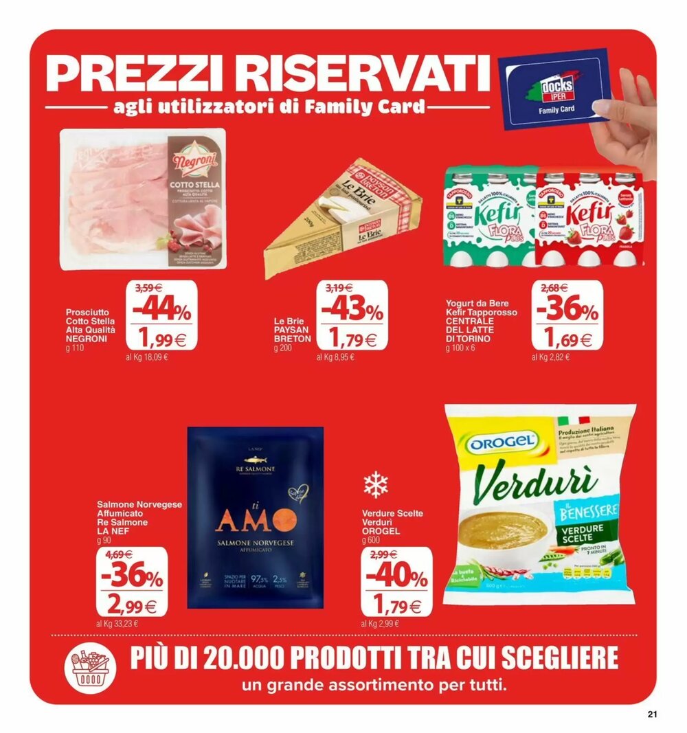 Volantino promozionale Docks Cash&Carry  valide dal 02/01/2026 - Pagina 21.
