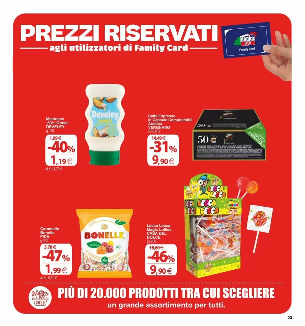 Volantino promozionale Docks Cash&Carry  valide dal 02/01/2026 - Pagina 23.