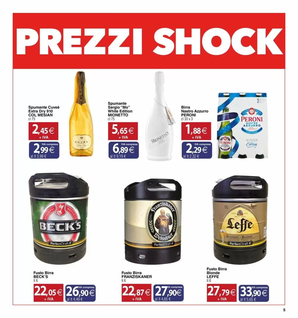 Volantino promozionale Docks Cash&Carry  valide dal 02/01/2026 - Pagina 5.