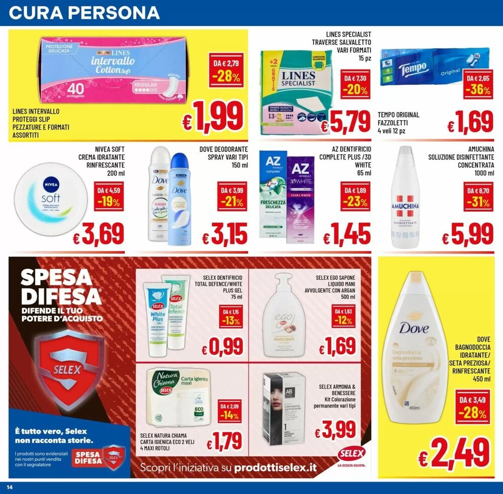 Volantino promozionale Famila Market  valide dal 02/01/2026 - Pagina 14.