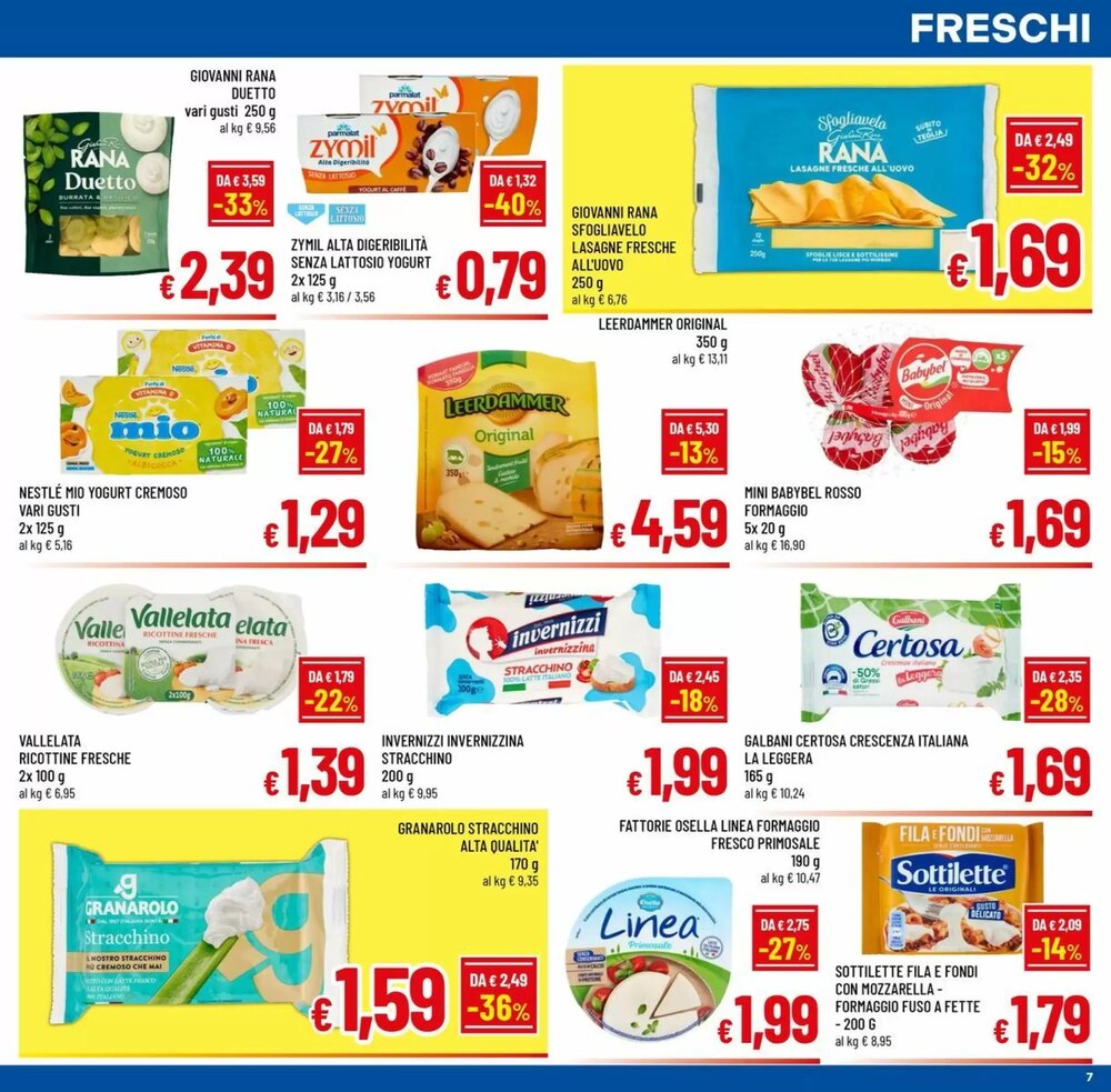Volantino promozionale Famila Market  valide dal 02/01/2026 - Pagina 7.