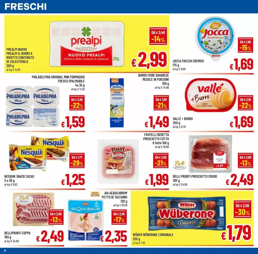 Volantino promozionale Famila Market  valide dal 02/01/2026 - Pagina 8.