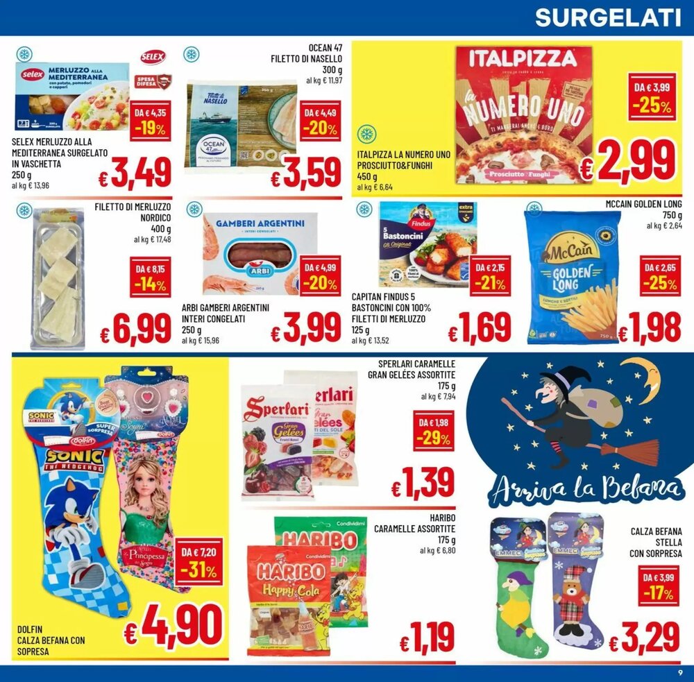 Volantino promozionale Famila Market  valide dal 02/01/2026 - Pagina 9.