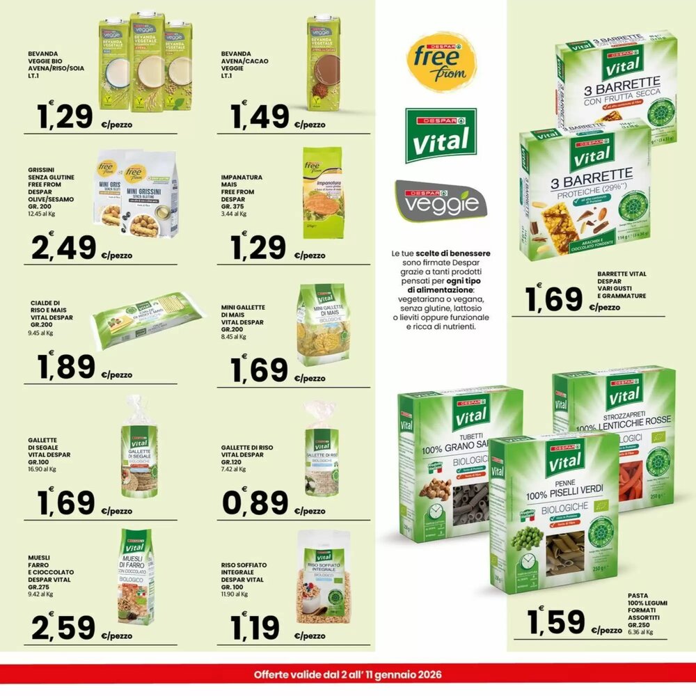 Volantino promozionale Despar Sicilia  valide dal 02/01/2026 - Pagina 11.