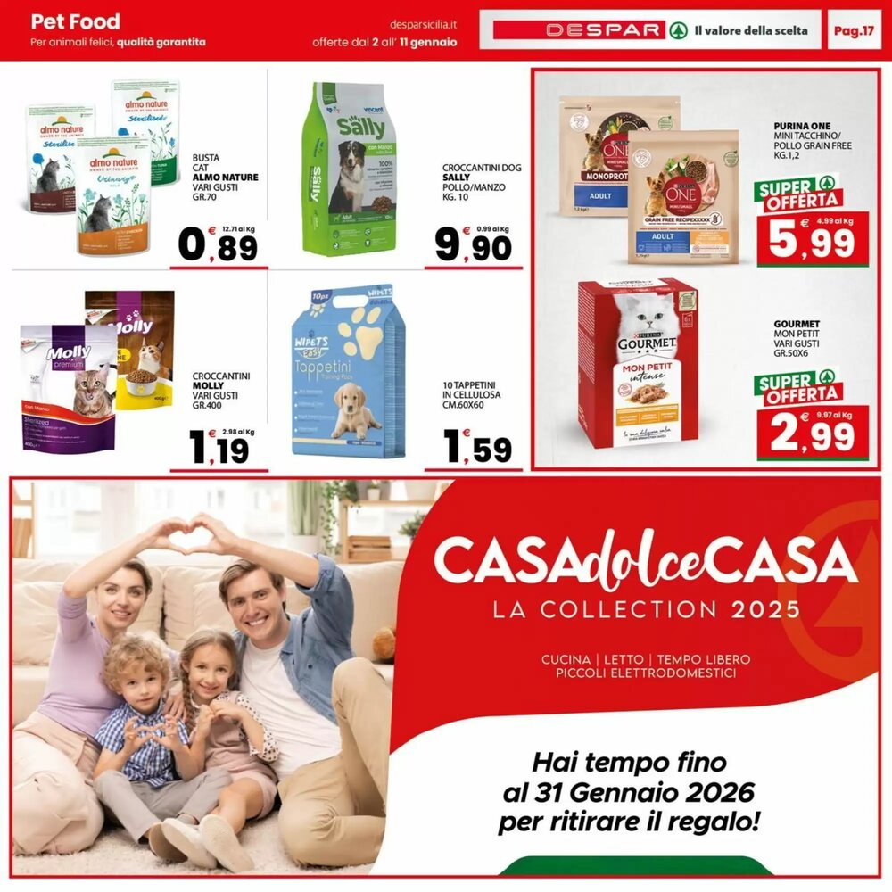 Volantino promozionale Despar Sicilia  valide dal 02/01/2026 - Pagina 17.