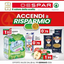 Volantino promozionale Despar Sicilia  valide dal 02/01/2026 - Pagina 1.