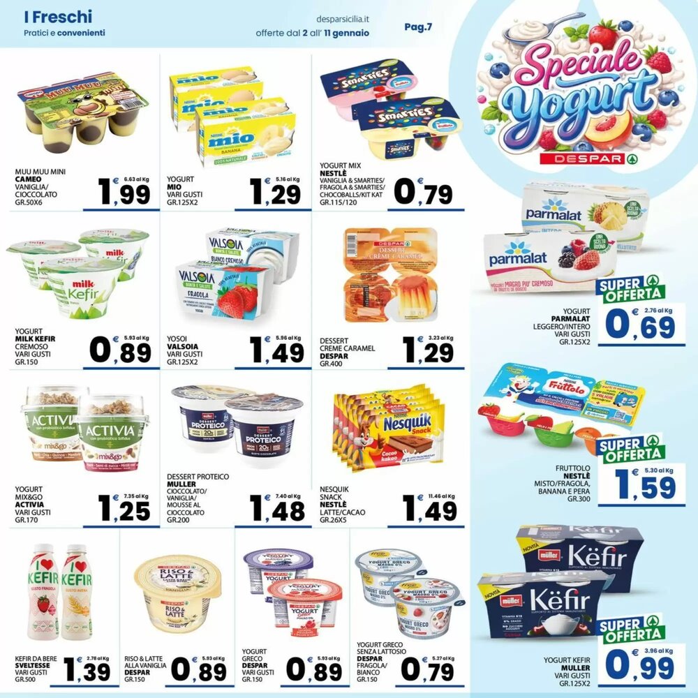 Volantino promozionale Despar Sicilia  valide dal 02/01/2026 - Pagina 7.
