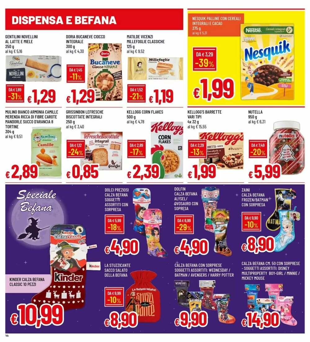 Volantino promozionale Galassia  valide dal 02/01/2026 - Pagina 16.